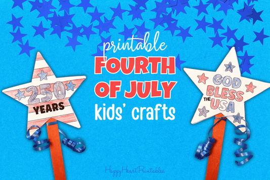 Printable Fourth of July Kids' Crafts