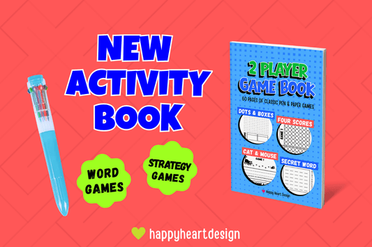 NEW Activity Book - 2 Player Game Book