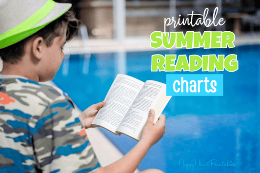 Printable Summer Reading Charts - BINGO Chart & Reading Chart