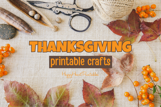 Thanksgiving Printable Crafts