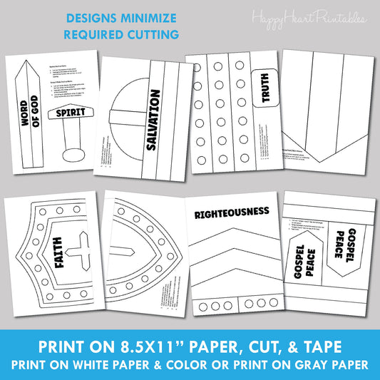 Printable Wearable Armor of God