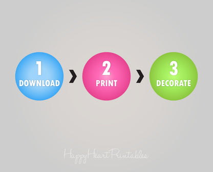 Printable Banner Pattern - Banner Template - Create your own banner