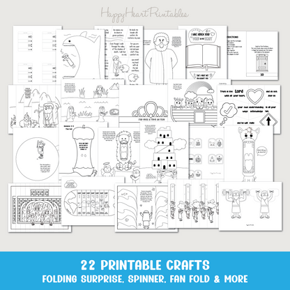 Old Testament Bible Crafts Bundle