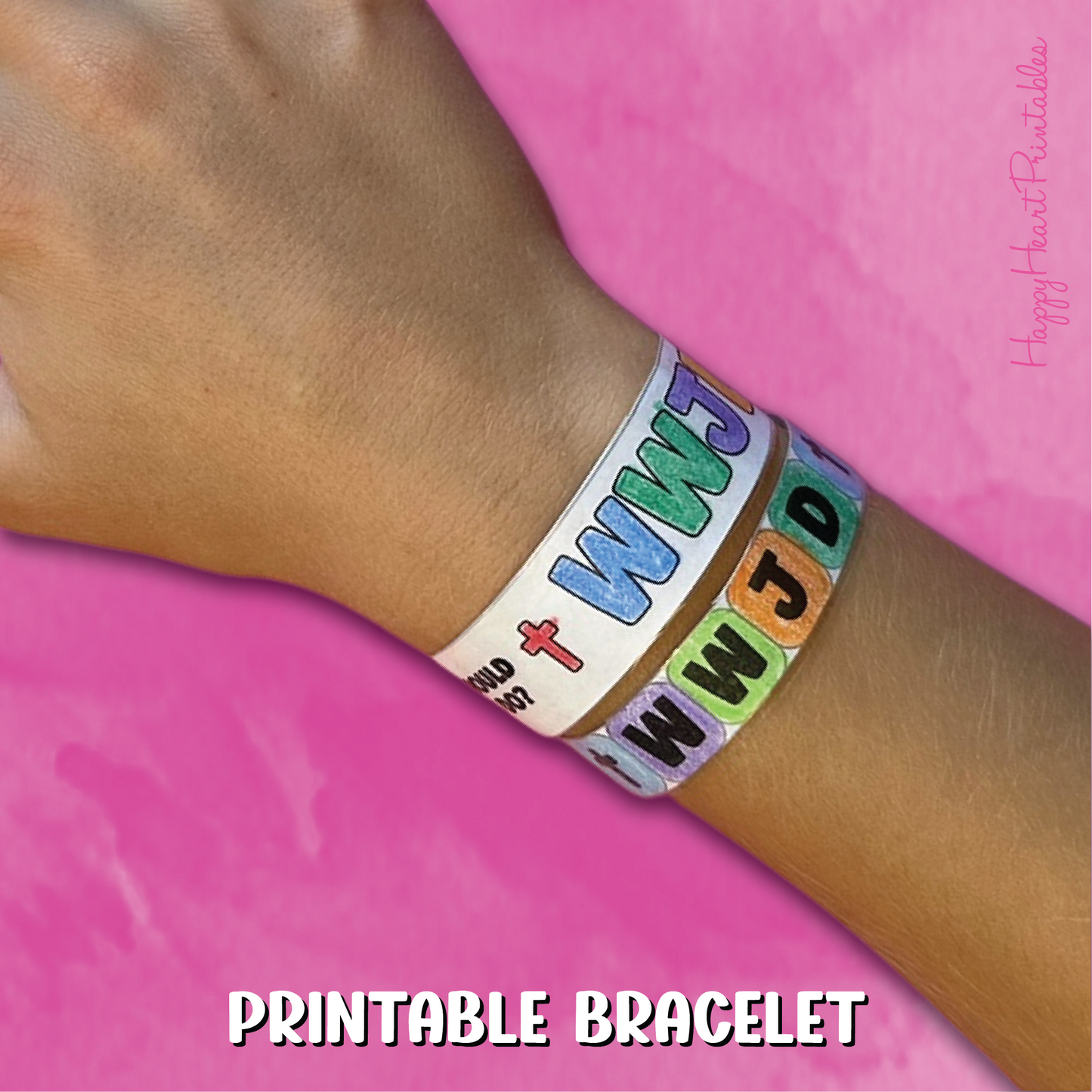 Printable WWJD Bracelets
