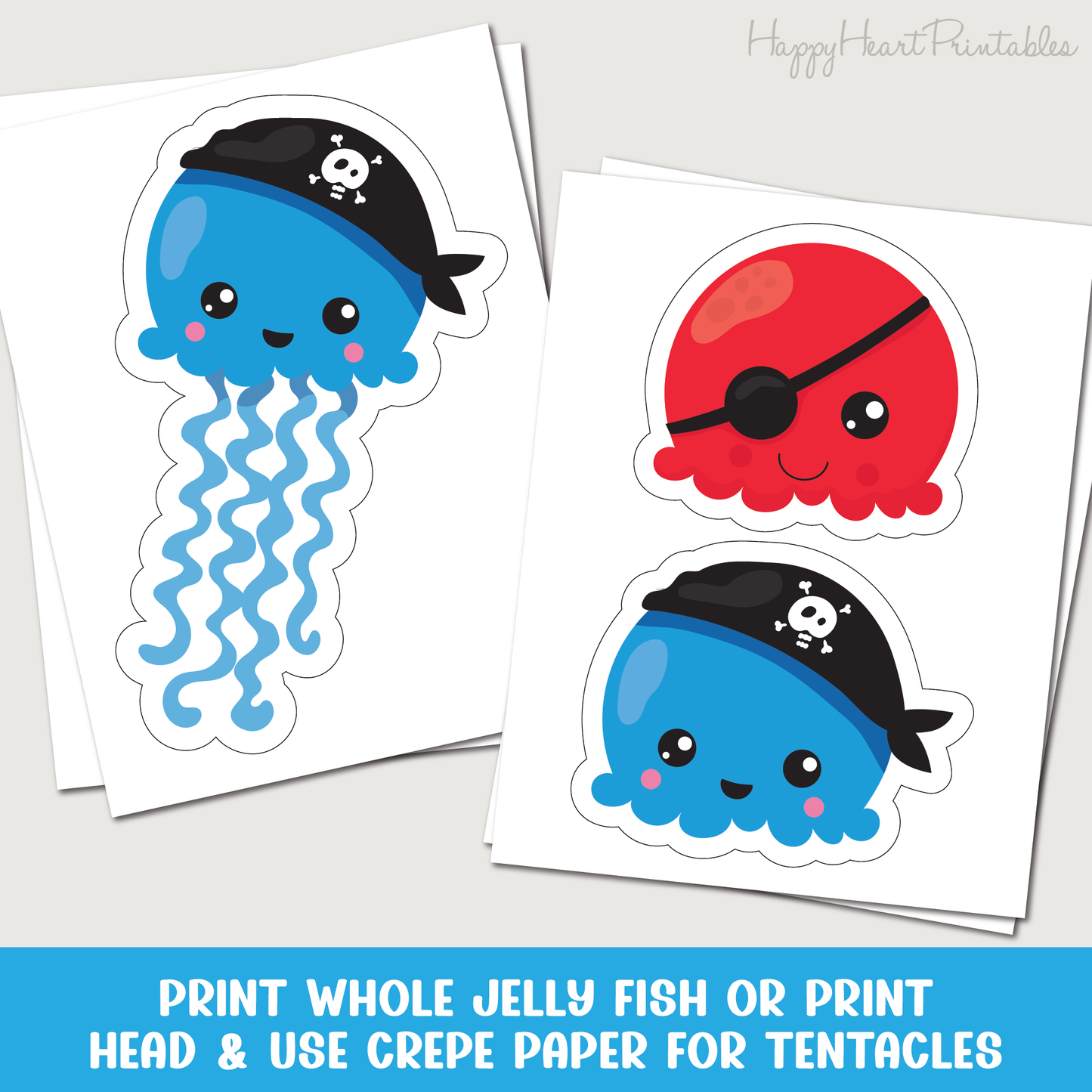 Printable Christian Pirate Trunk or Treat Decorations