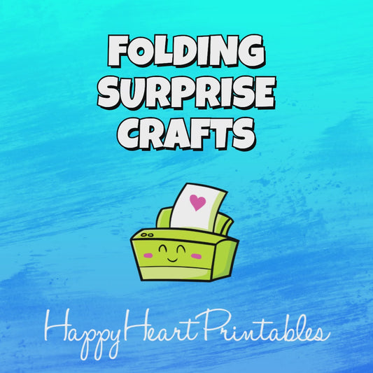 Red Sea Folding Surprise Bible Craft