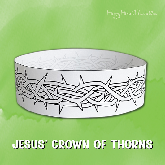 Printable Crown of Thorns