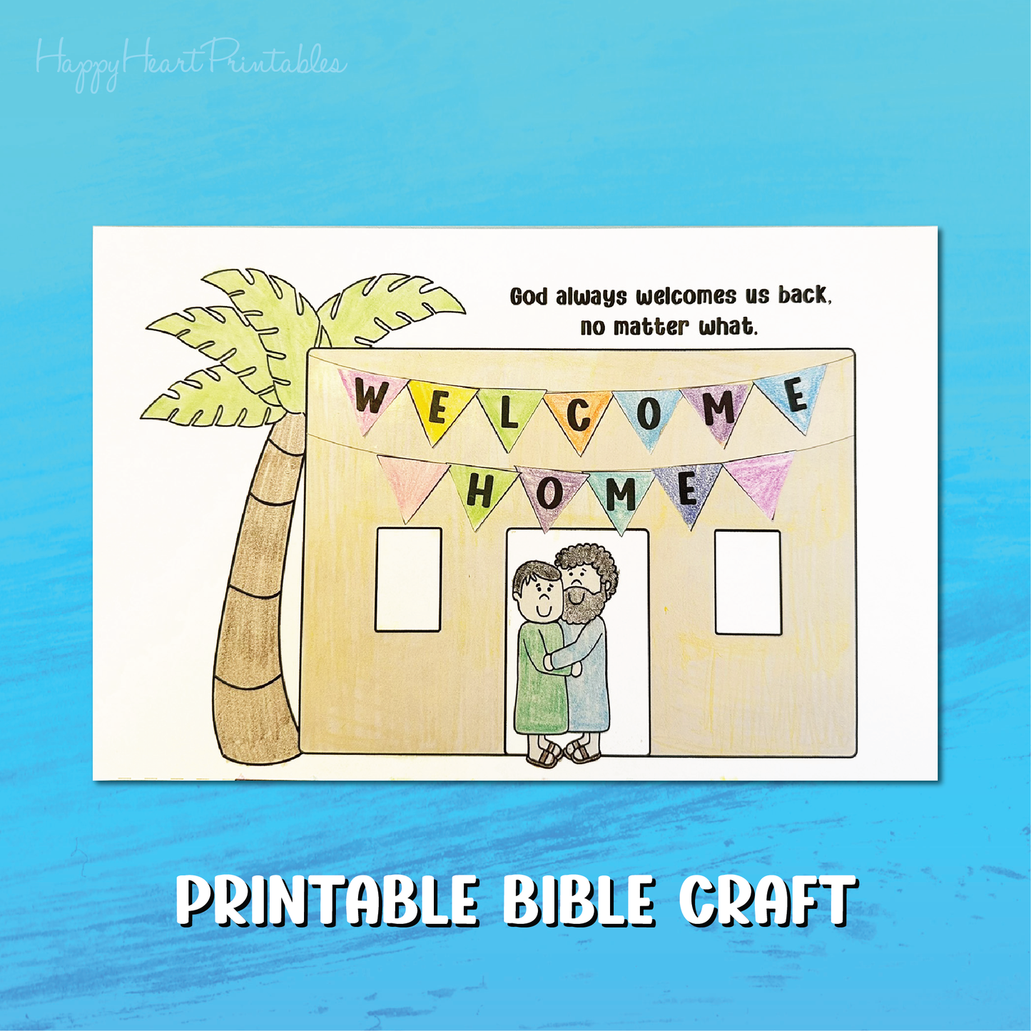 Welcome Home Prodigal Son Bible Craft